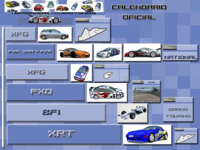 Calndario oficial de las 6 primeras carreras, LISTO !!